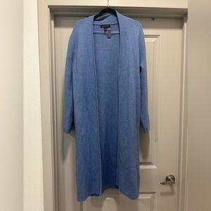Banana Republic Women's Long Blue Cardigan